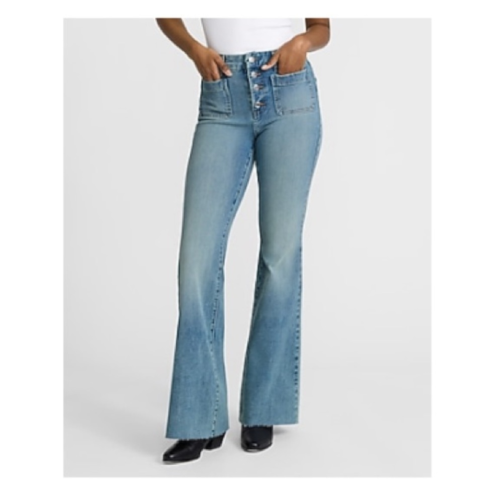 Express Women's Denim Flare Jeans
